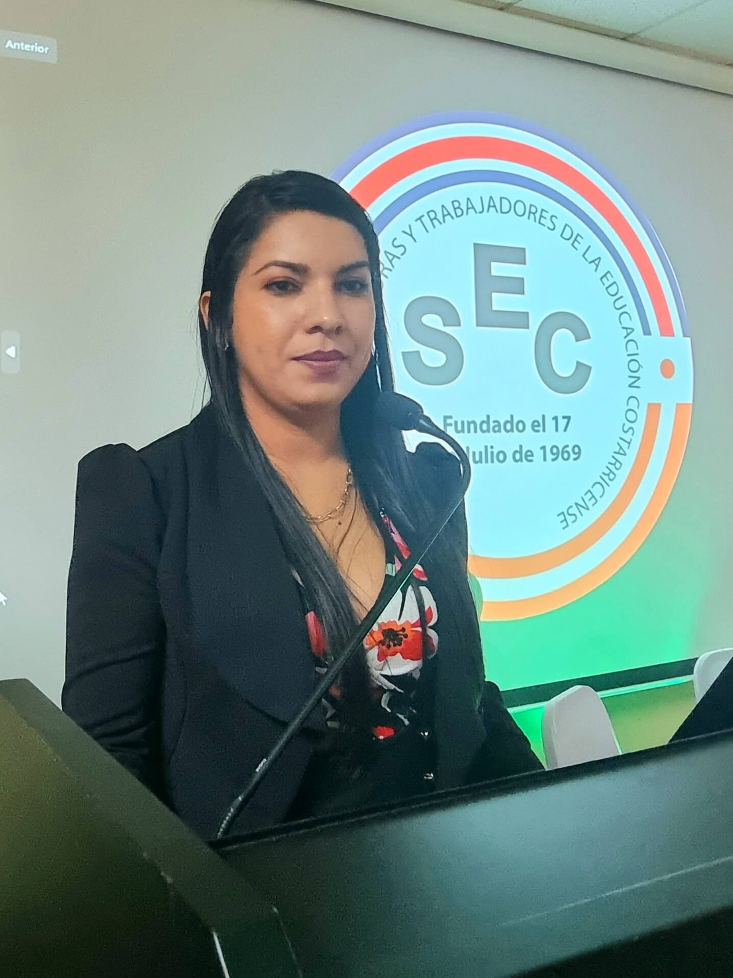 Francia Briceño, Secretaria de la Mujer SEC